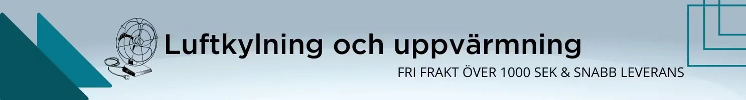 Luftkyling och uppvärmning banner