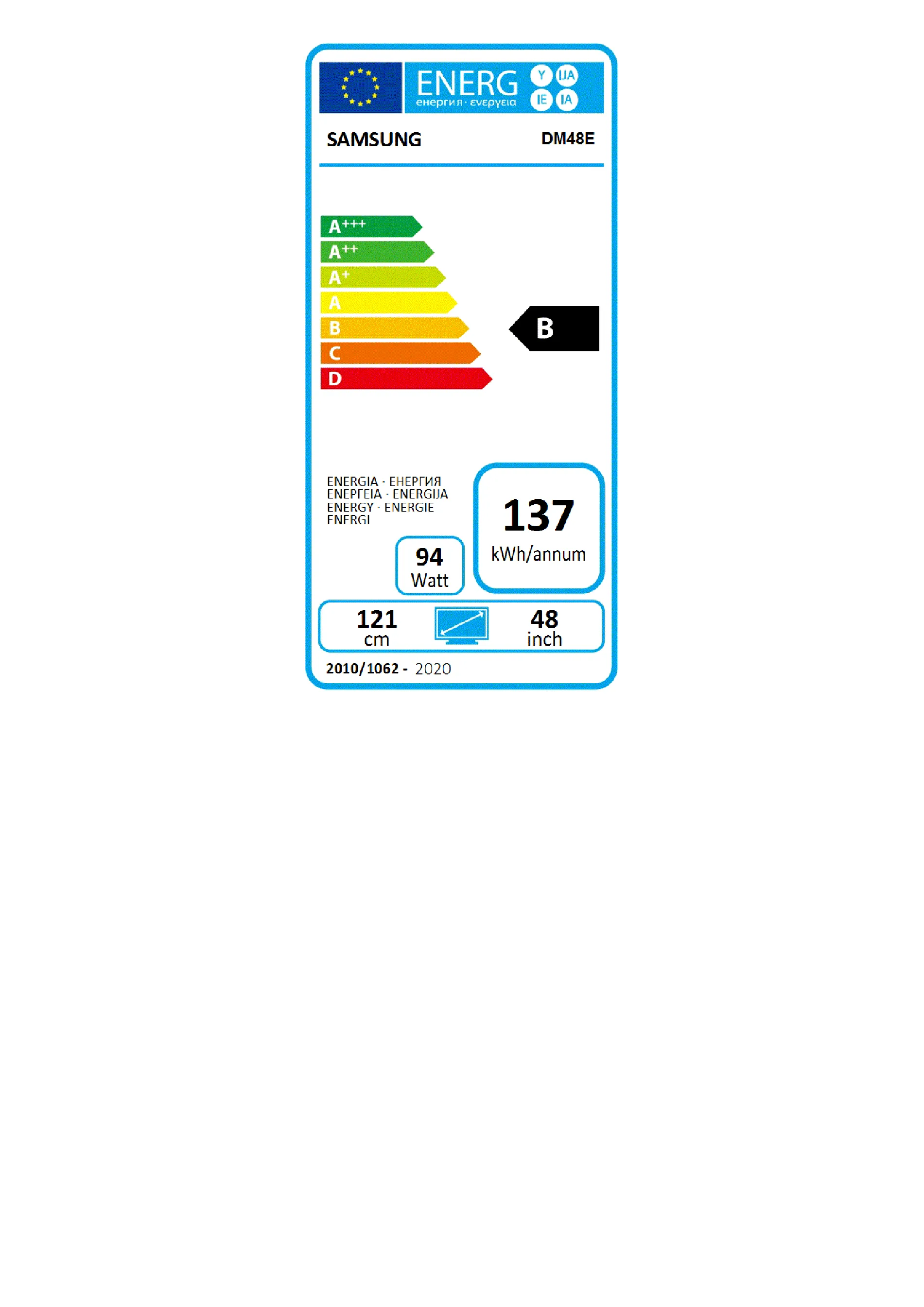 EU Energy Label